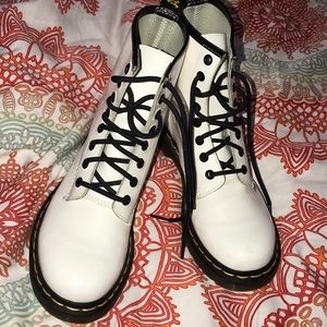white doc martens